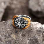 Bague viking Corbeaux Gardiens du Vegvisir