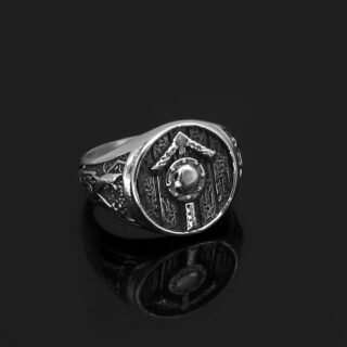 Bague viking rune nordique
