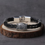 Bracelet viking runique Vegvisir