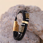 Bracelet viking tressé