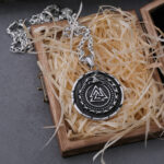 Collier Valknut viking