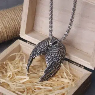Collier viking ailes