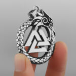 Collier viking combattant valeureux