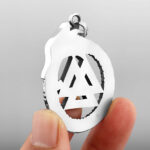 Collier viking combattant valeureux derriere