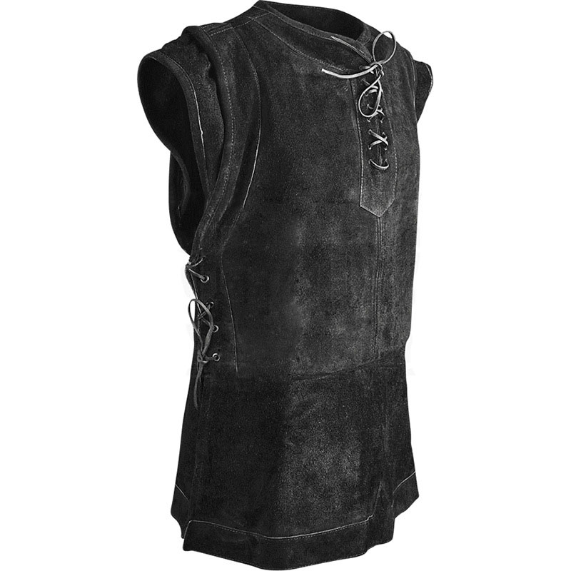 Déguisement viking Armure Corporelle noir
