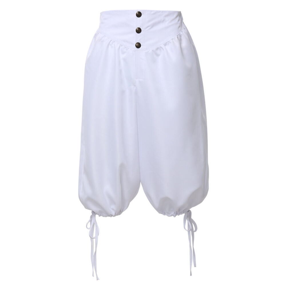 Déguisement viking Short à lacets blanc