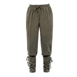 Déguisement viking pantalon Décontracté kaki