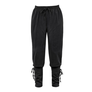 Déguisement viking pantalon Décontracté noir