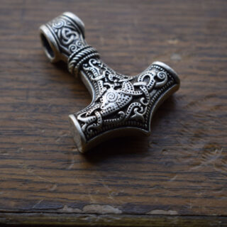 Pendentif viking Mjolnir