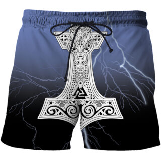 Short viking Tonnerre Runique