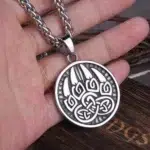 collier viking collier d ursus d odin argenté