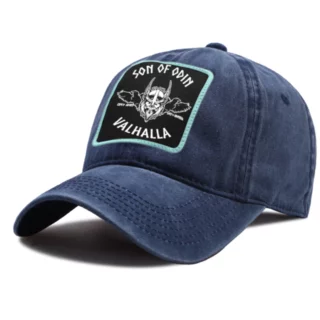 CASQUETTE SON OF ODIN bleu marine