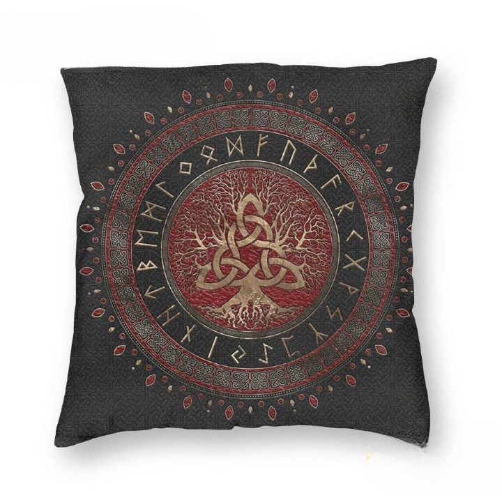 Coussin Viking Arbre Celtique - 50x50cm
