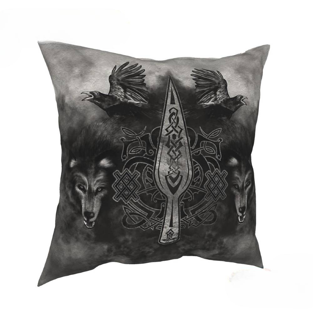 Coussin Viking Armes d’Odin - 50x50cm