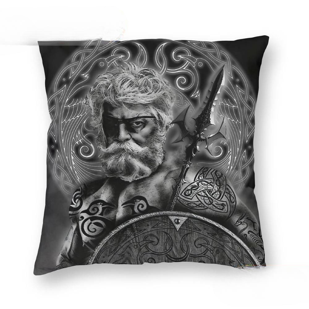 Coussin Viking Odin le Père - 40x40cm