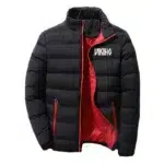 DOUDOUNE VIKING noir rouge