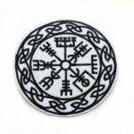 Écusson Boussole Compas Viking
