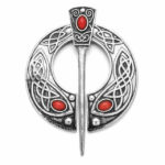 FIBULE NŒUD CELTIQUE argent