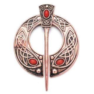 FIBULE NŒUD CELTIQUE cuivre