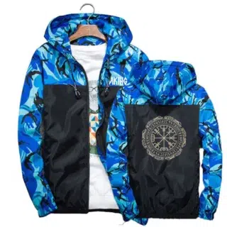 MANTEAU COUPE VENT VEGVISIR bleu
