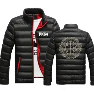 MANTEAU VIKING VEGVISIR noir