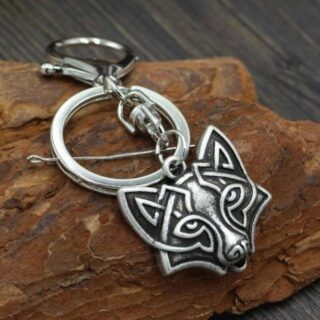 Porte Clé Loup Fenrir