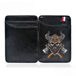 Portefeuille Nordique Viking Noir