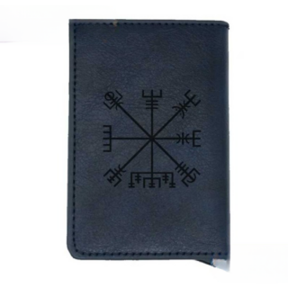 Portefeuille Viking Vegvisir bleu