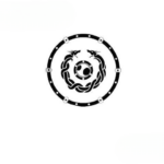 Stickers Loup Scandinave Noir et Blanc